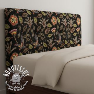 Tissu déco GOBELIN PREMIUM Primal Birdscape Art design A