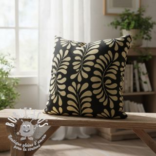 Tissu déco GOBELIN PREMIUM Drop Wave Branch design A