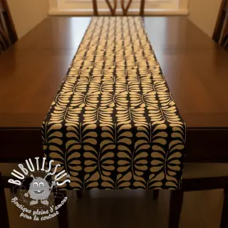 Tissu déco GOBELIN PREMIUM Drop Wave Branch design A