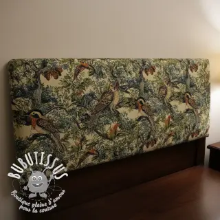 Tissu déco GOBELIN PREMIUM Bird Heritage Forest