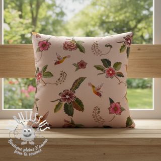 Tissu déco Floral Kolibri Art digital print