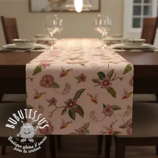 Tissu déco Floral Kolibri Art digital print