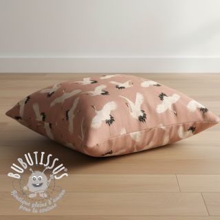 Tissu déco Crane Bird Dream digital print