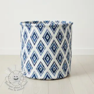 Tissu déco premium Rhombus navy