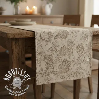 Tissu déco Ceylan lin