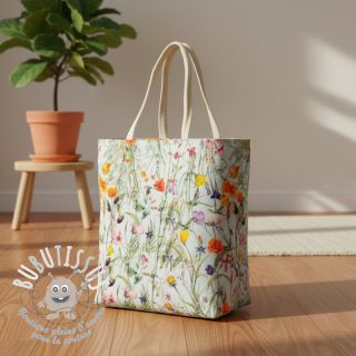 Tissu déco avec finition en Teflon Wildflower Sunny Field