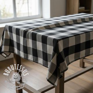 Tissu déco BIG Celestine noir