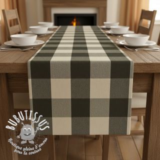 Tissu déco BIG Celestine kaki