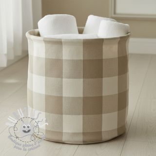 Tissu déco BIG Celestine ficelle