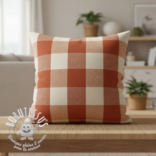 Tissu déco BIG Celestine terracotta