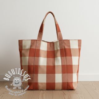 Tissu déco BIG Celestine terracotta