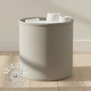 Tissu déco Linenlook PLAIN soft grey