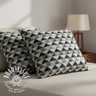 Tissu déco GOBELIN PREMIUM Triangle graphic art