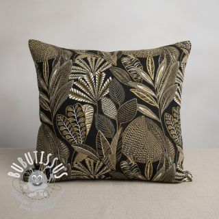 Tissu déco jacquard Legende noir