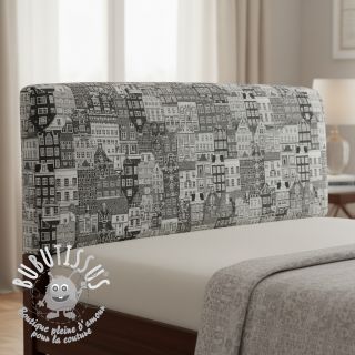 Tissu déco GOBELIN PREMIUM City canal house