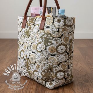 Tissu déco jacquard Kusmi gold