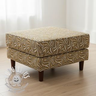 Tissu déco jacquard Tamise gold