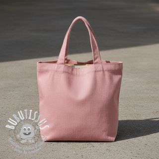 Tissu déco DOBBY Zigzag blush