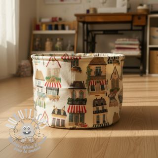 Tissu déco premium Shop Boutique City digital print