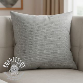 Tissu déco DOBBY Coloured Dot grey