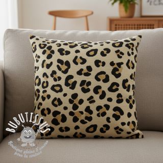 Tissu déco GOBELIN PREMIUM Animal Leopard Hide