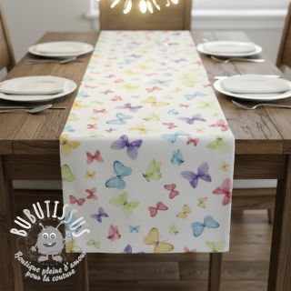 Tissu déco premium Butterfly Magic Fly digital print