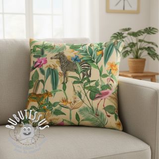 Tissu déco premium Tropical Jungle Dream digital print