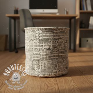 Tissu déco Linenlook Townhouse Fine Line