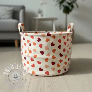 Tissu déco premium Heart Sprinkle Love