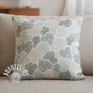 Tissu déco premium Botanic Heart Leaf