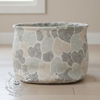 Tissu déco premium Botanic Heart Leaf