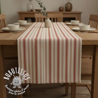 Tissu déco Eugene terracotta