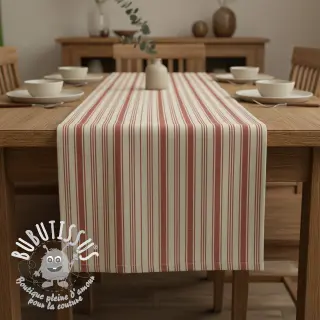 Tissu déco Eugene terracotta