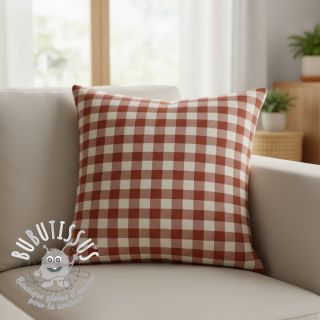 Tissu déco Celestin terracotta