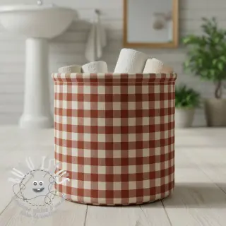 Tissu déco Celestin terracotta