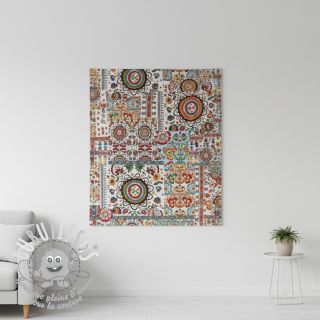 Tissu déco jacquard Ethnic multico