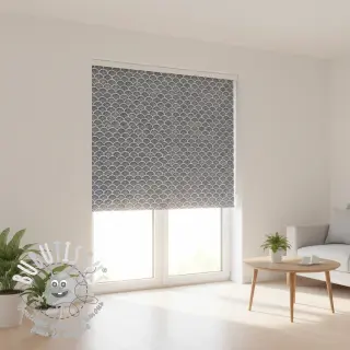 Tissu déco Linenlook Little Wave Scale