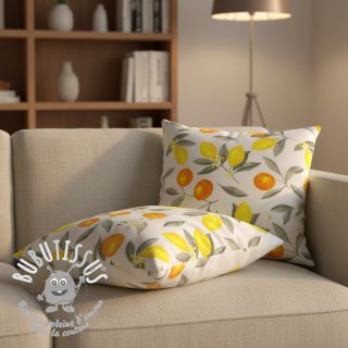Tissu déco premium Citrus fruit
