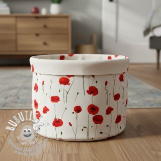 Tissu déco premium Poppy field