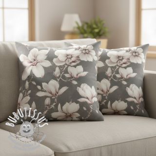 Tissu déco avec finition en Teflon SWEET MAGNOLIA