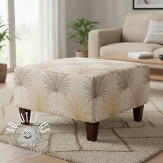 Tissu déco Luxury palm metallic premium