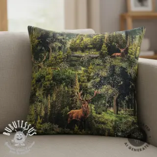 Tissu déco Ancient forest digital print