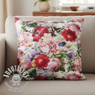 Tissu déco avec finition en Teflon ROMANTIC BOTANIC