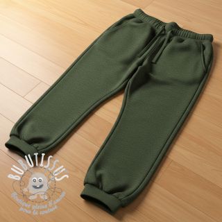 Sweat envers minkee MELANGE bottle green