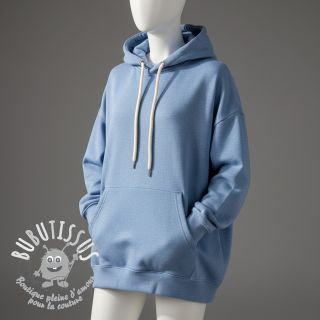 Sweat envers minkee MELANGE light jeans