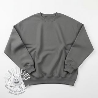 Sweat envers minkee dark grey