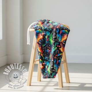 Sweat envers minkee JOGGING Game over design A digital print