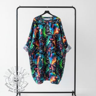 Sweat envers minkee JOGGING Game over design A digital print