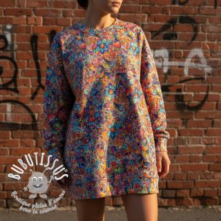 Sweat envers minkee JOGGING Colour me design B digital print