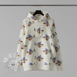 Sweat Dogs and hearts off white